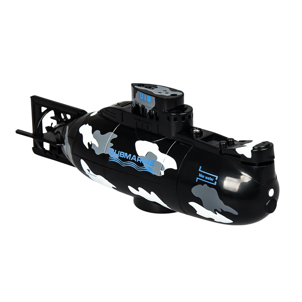 Mini RC Boat 6-CH 2.4Ghz Remote Control Electric Simulation Submarines Model Small RC Ship RC Toys Kids Summer Gifts