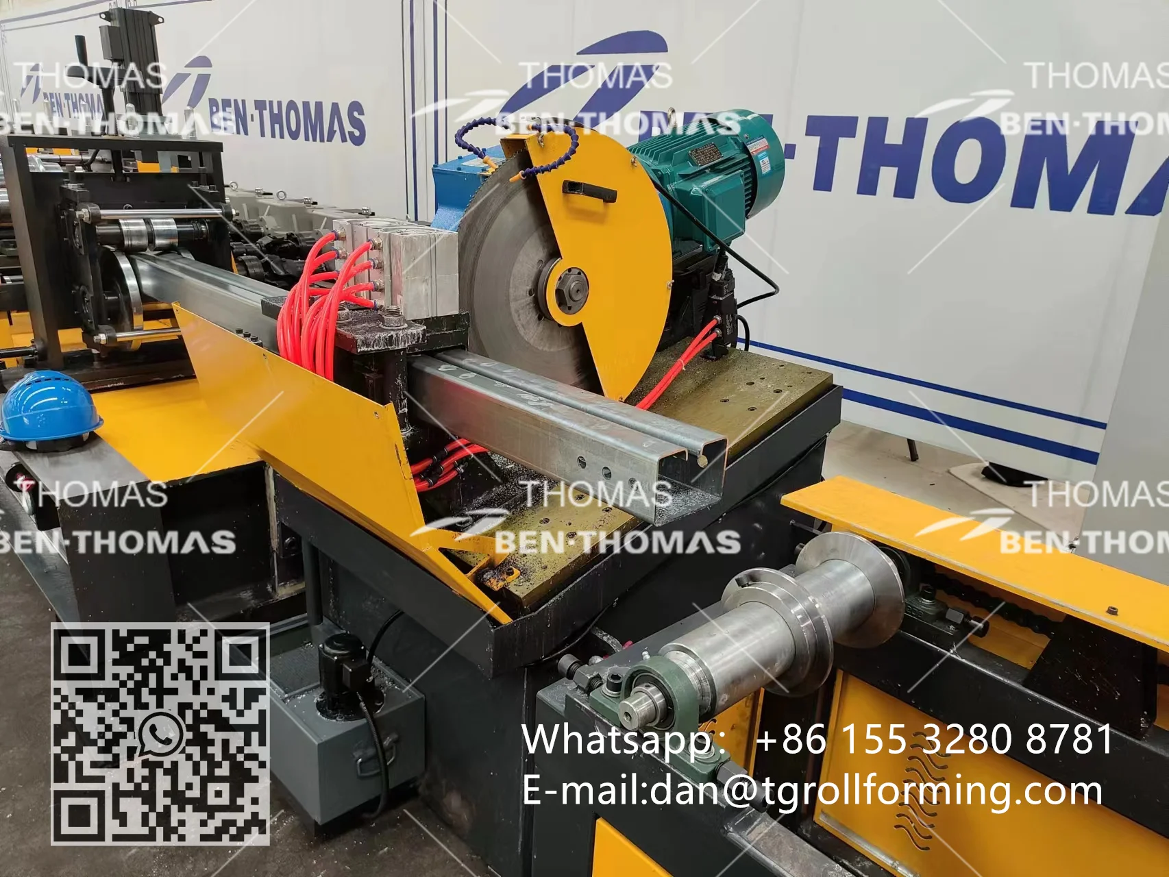 Fully automatic cold steel strip profile c z purlin roll forming machinery roof truss shaping machine