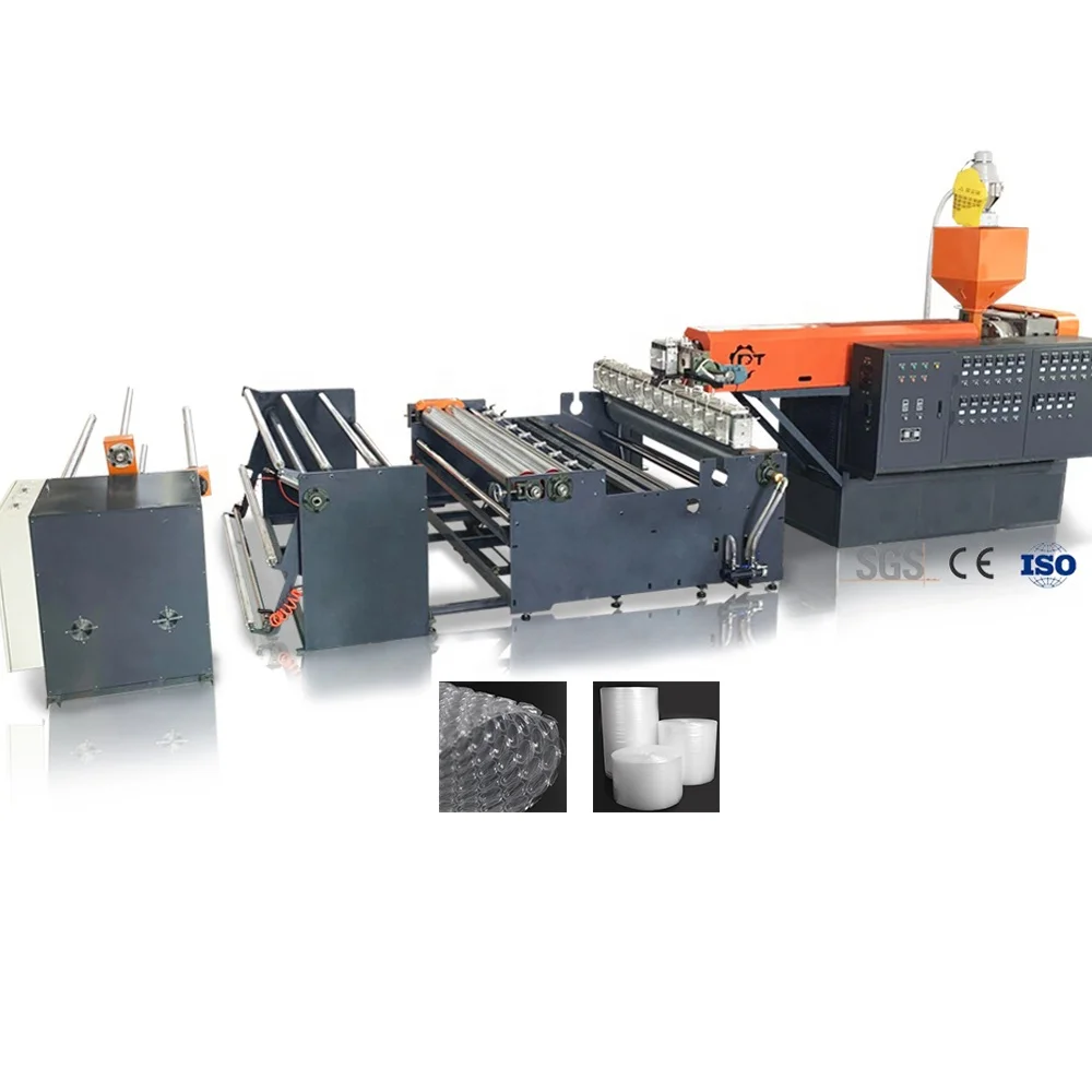 2021 new SGS CE ISO certificated originally designed high yield 2 two layer plastic air bubble film wrap manufacturing machine