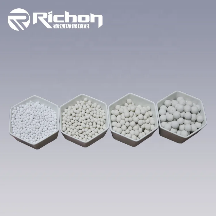 Water treatment catalyst carrier adsorbent 3~5mm activated alumina ball