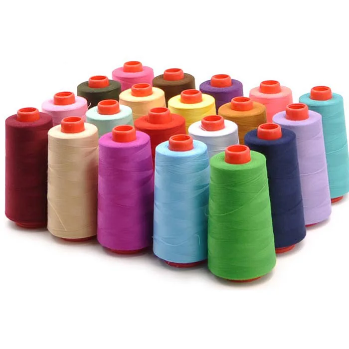 Spot Stock 750 цветов 4000Y 402 100 полиэстер Hilo de coser швейные