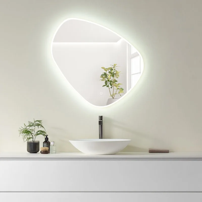 Led Mirror Hotel Wall Mounted Modern Bathroom Mirror Magic Framed Mirror