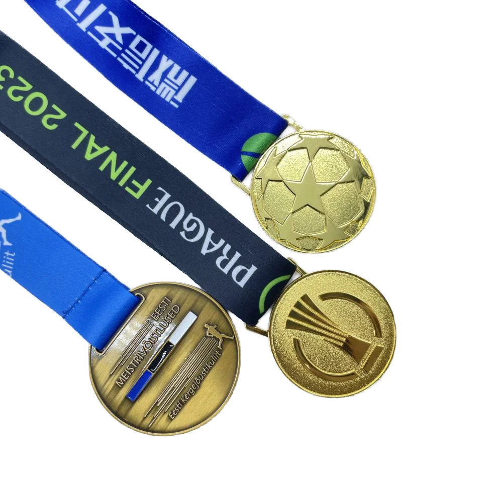 Металлическая медаль дешевые пользовательские металлические награды комбинированная