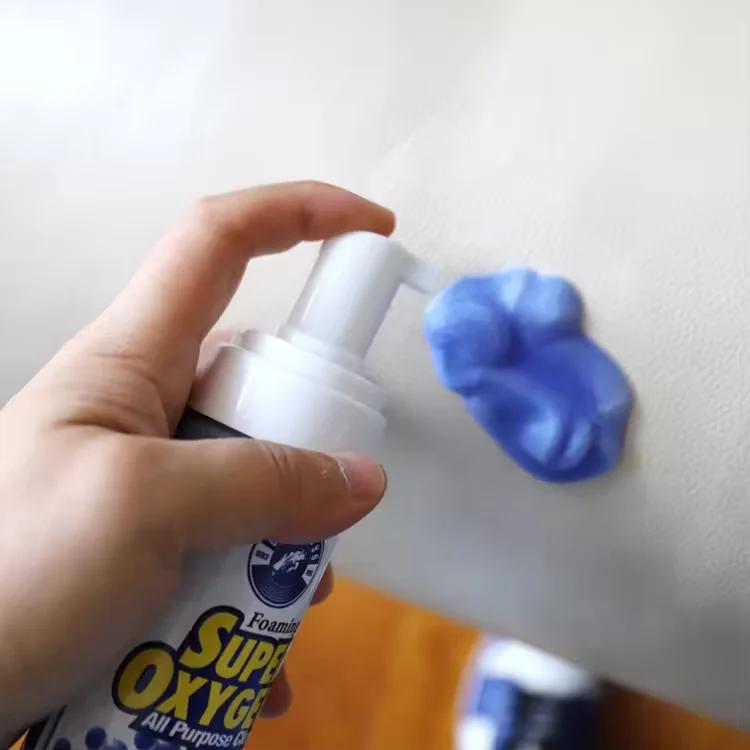 Super oxygen foaming cleaner Water-free easy and convenient suitable for various scenarios like travel, outdoors, cars, and pets