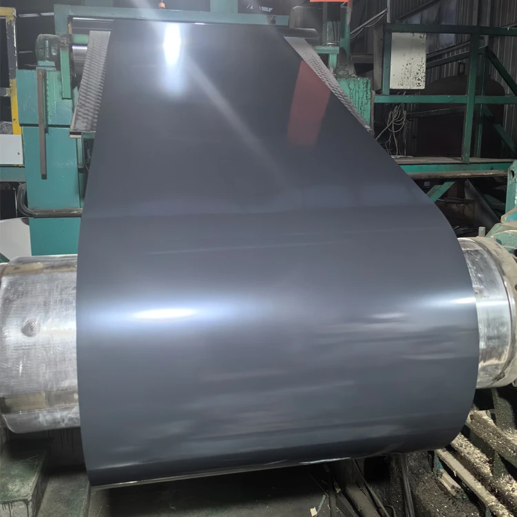 0.5mm 1000mm Dx51d PVDF S350gd Az150g Red Ral9001 Color Coating Prepainted Steel PPGI Coil For Roofing Sheet