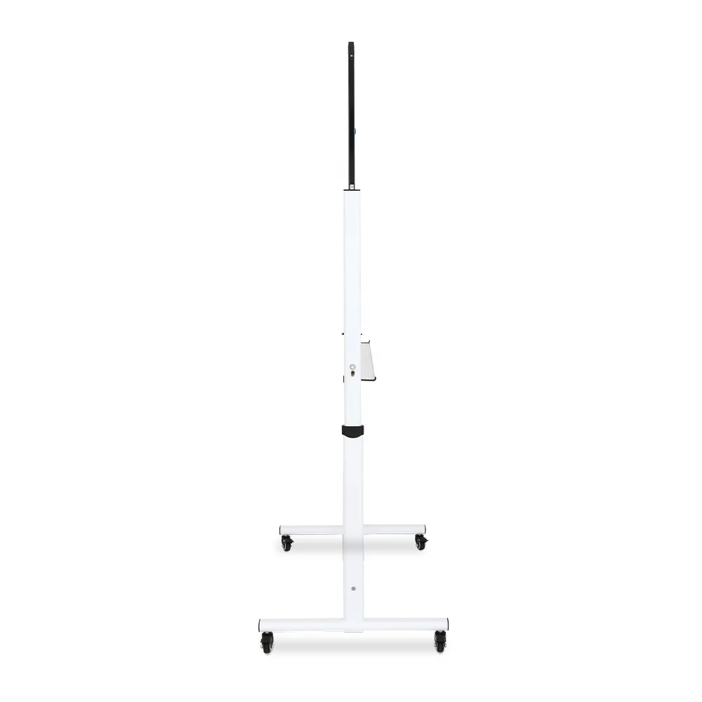 CQC Certified Customized Mobile Whiteboard with 360° Rotation 4 Wheels Dry Easel Write Board Stand with Magnetic Frame