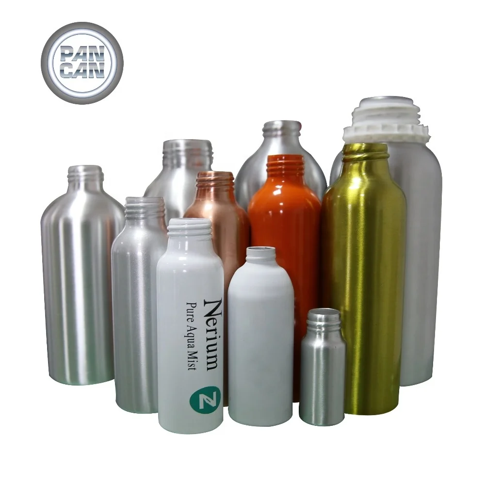 empty fire extinguisher can aerosol can aluminum bottle custom printing manufacturer 600ml 700ml