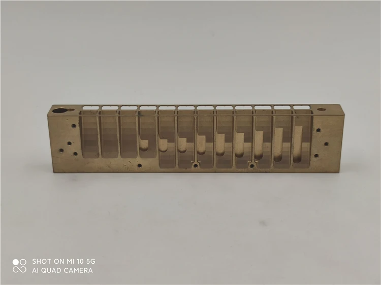 
China New Product CNC Processing Brass Harmonica 