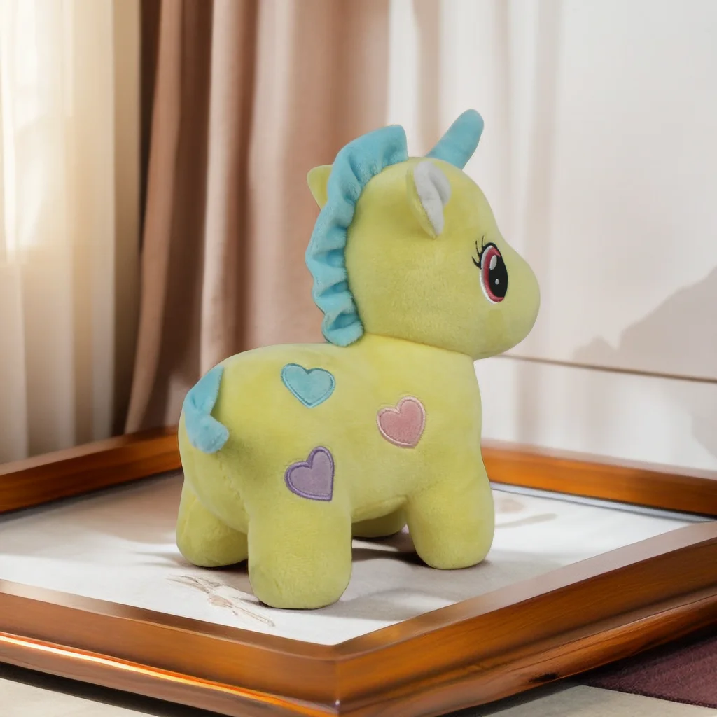 Recycled crystal super soft fabric horse among us plush private design plush toy unicorn soft and plush animals manufacturer