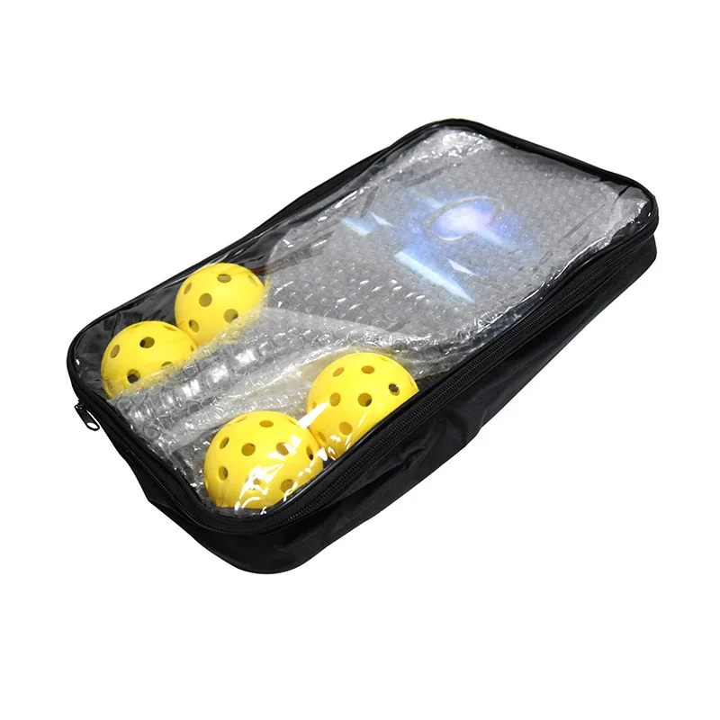 Wholesale Paddle Set High-quality PP Honeycomb Professional Carbon Fiber Pickleball Paddle  Customized