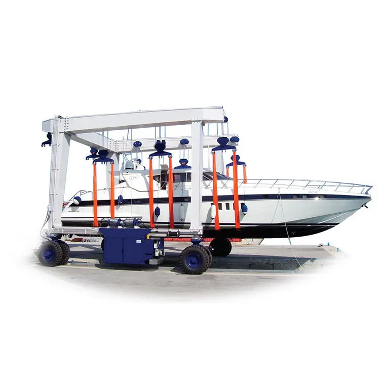 Hot sale 80t ~ 800t mobile travel boat lift equipment gantry crane for sale