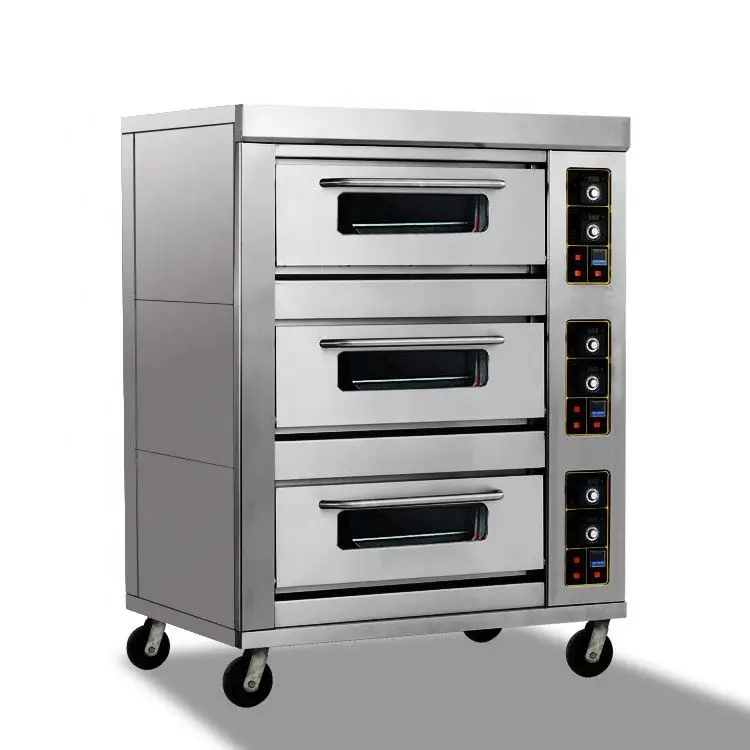 Guangzhou CE Professional Commercial Buy Pizza Oven Price Bread Electric Pizza Oven For Sale