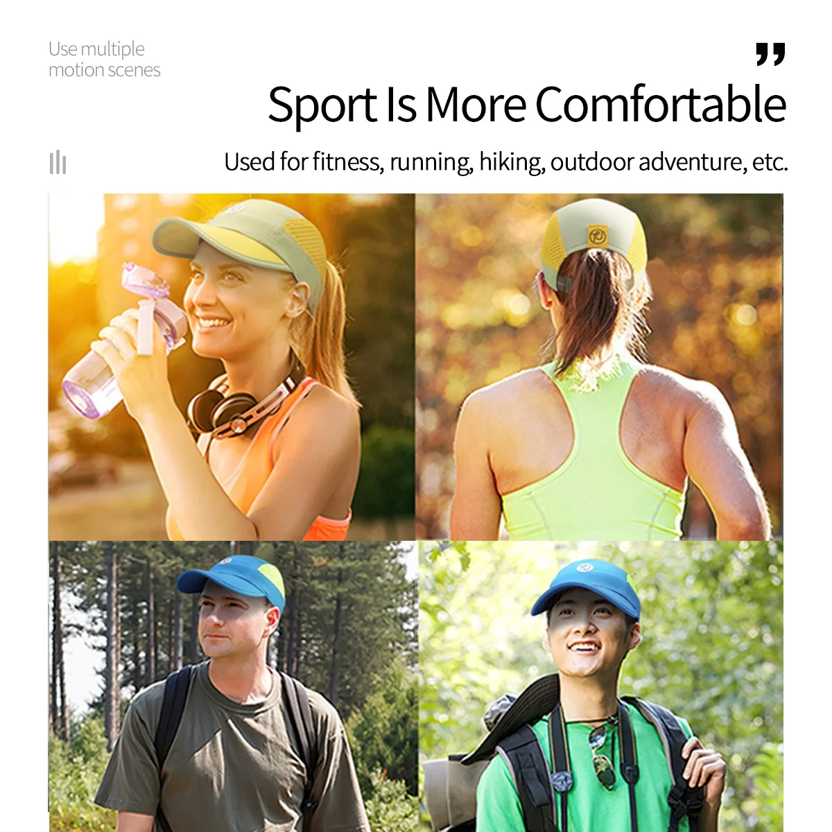 Ту производительность пустая теннисная индивидуальная Регулируемая дышащая впитывающая пот 5-панельная шляпа для гольфа бега Кепка