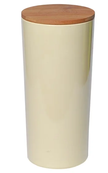 
high quality unbreakable melamine storage with bamboo lids 