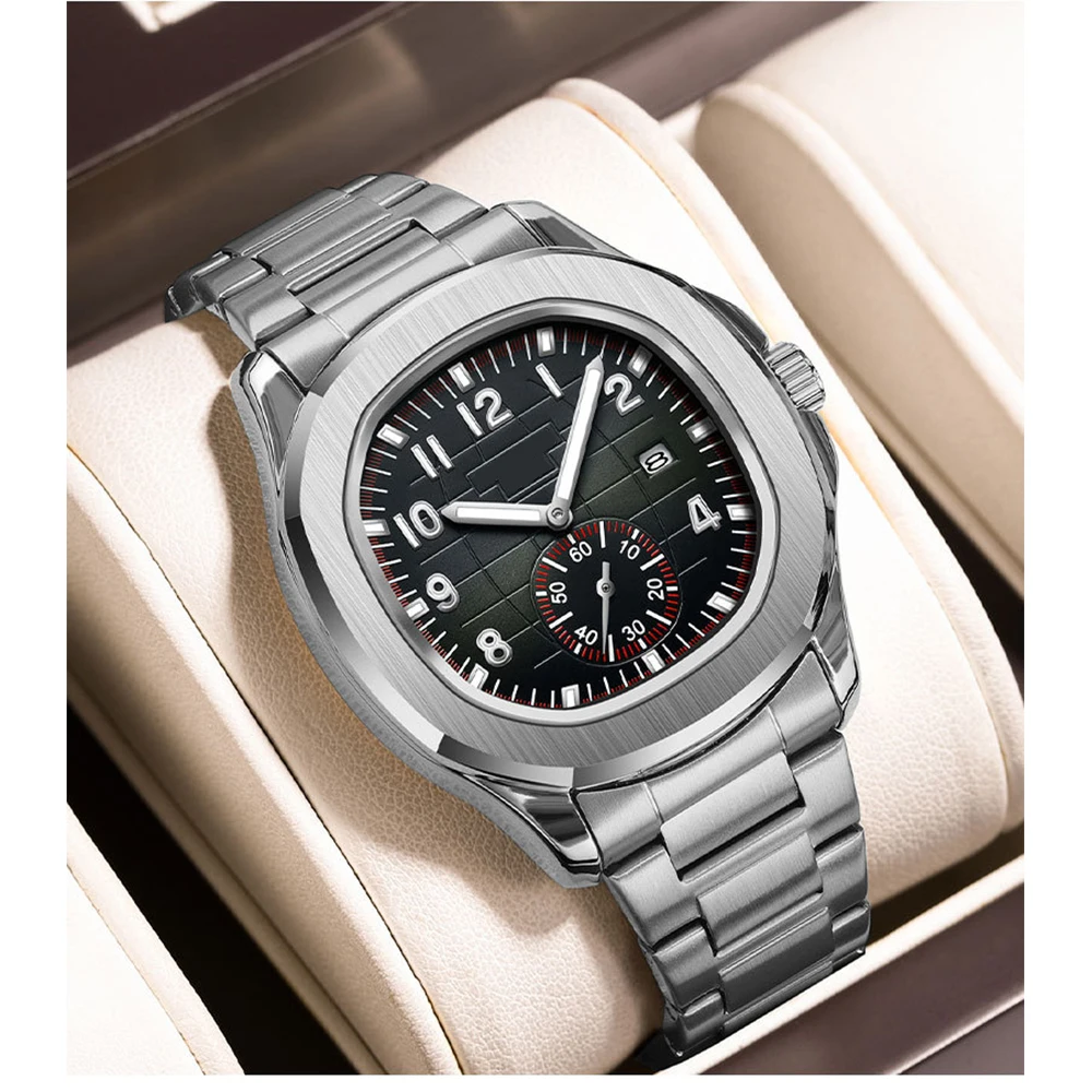 Custom ODM 2653 Classic Date Men Wristwatches Alloy Wrist Watch Minimalist Quartz Watch For Men Relojes Hombre