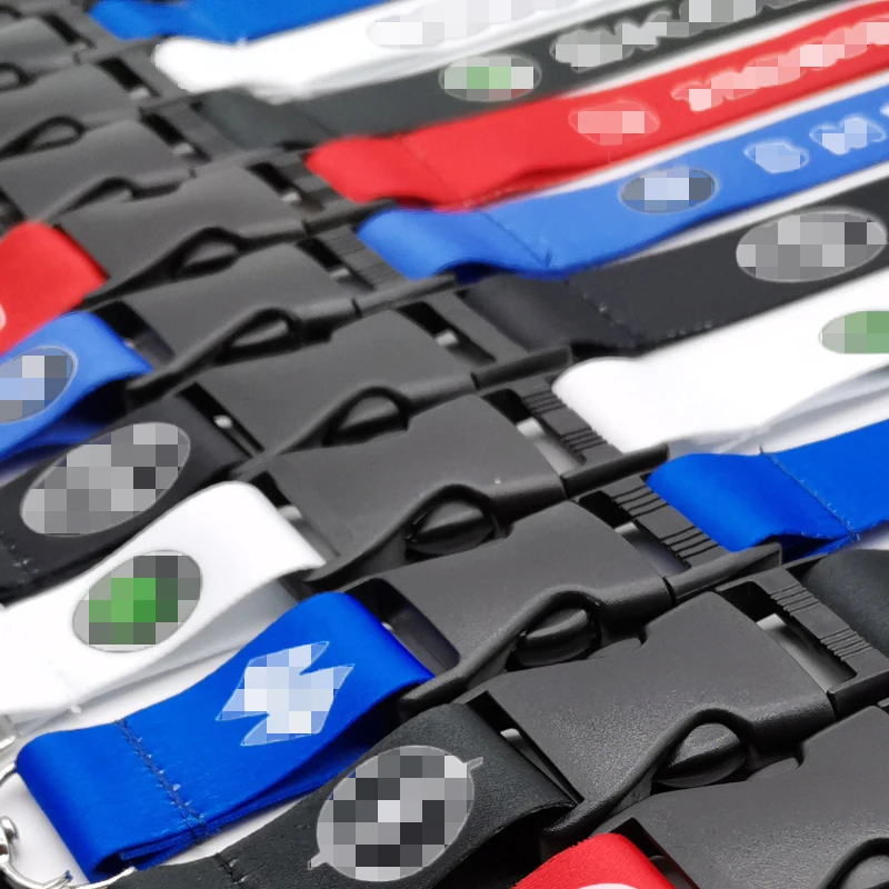 Lanyard Car culture modification logo wholesale Tag Phone Strap Charm Chain Card ID Case Keychain Auto Motorcycle accessories