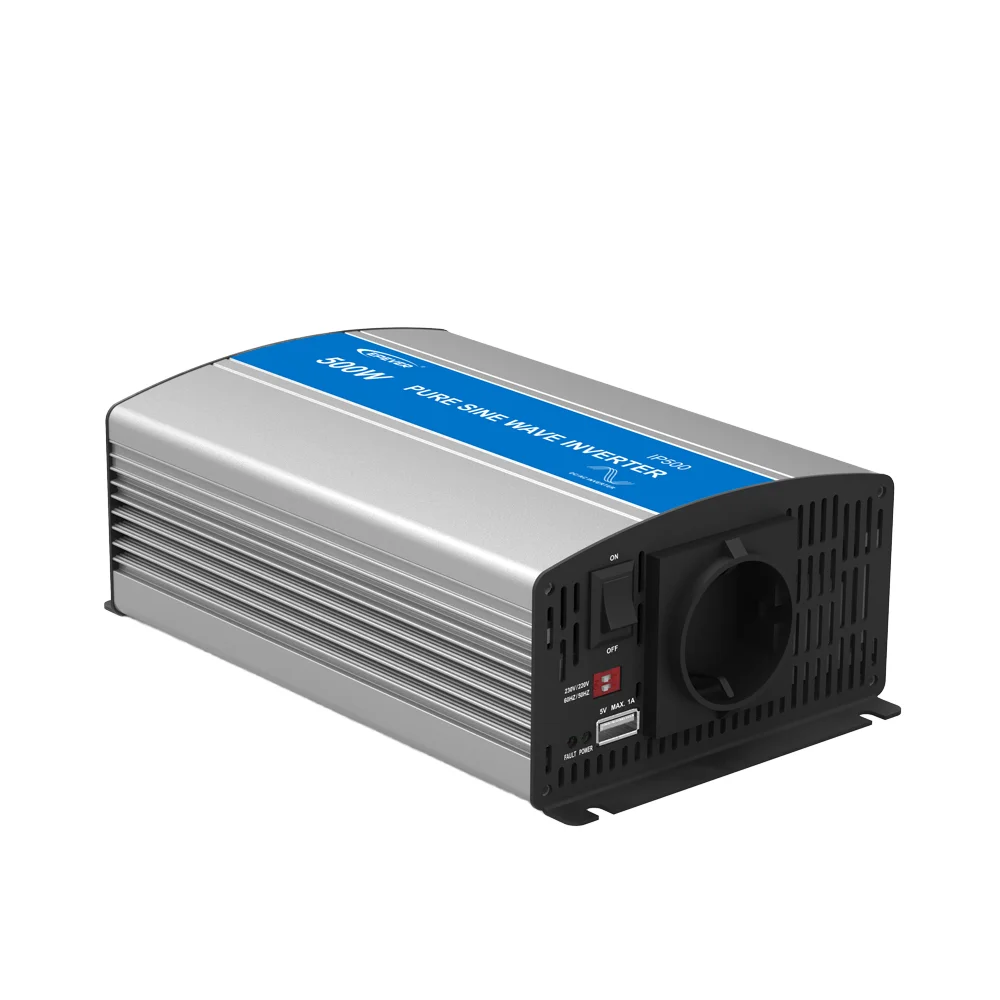 High Quality 1KW Hybrid inverter Solar Controller Inverter EPever IP1000 Pure Sinewave Inverter MPPT DC12V to 110V 120Vac