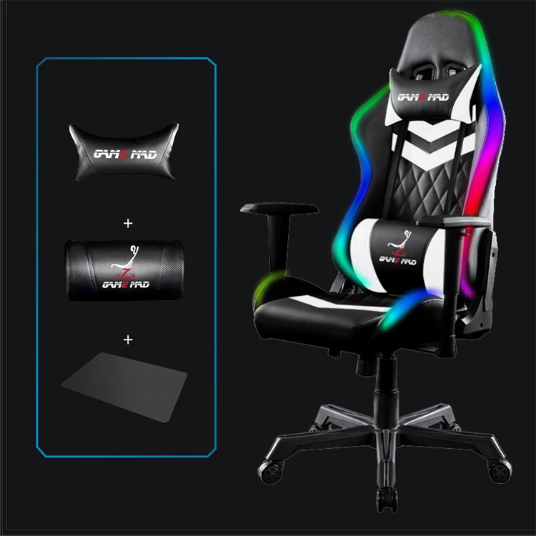 Hot sale soft home PC luxury gaming chair custom LOGO RGB sport Racing Gamer Chair For Sale (1600250855082)