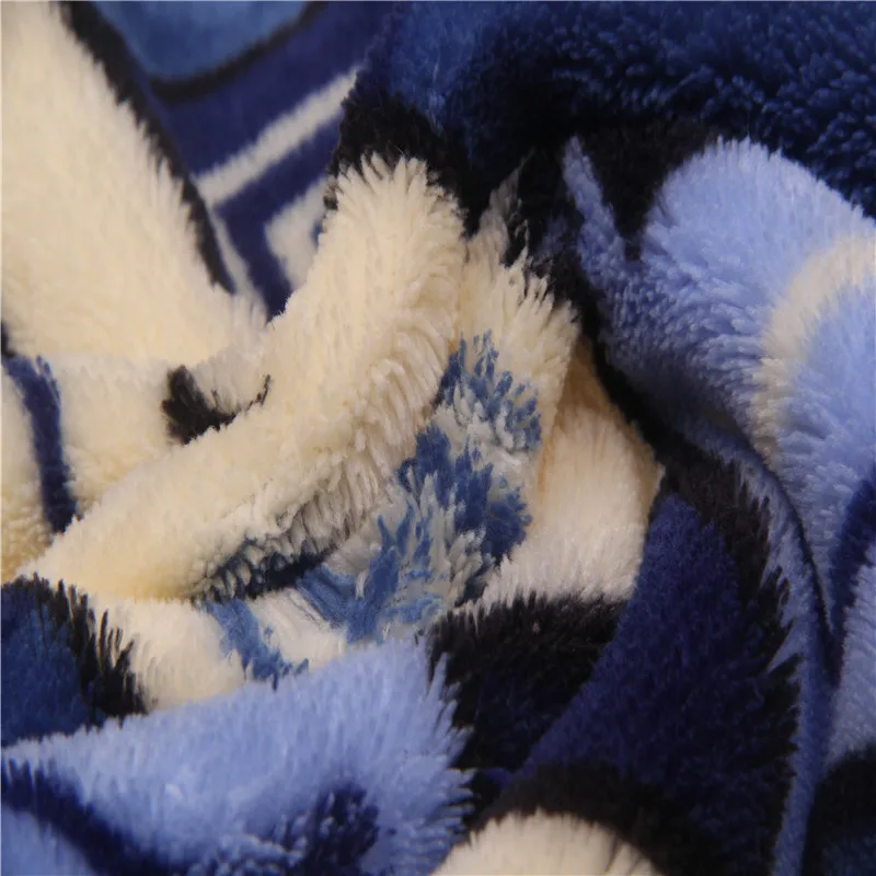 
100% Polyester Super Soft and Comfortable Coral Fleece Fabric for Blanket 