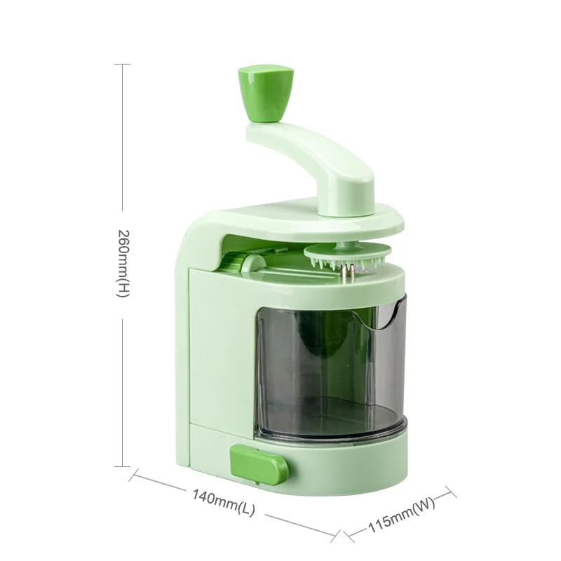 Trending products 2023 new arrivals plastic Vegetable Spiral Slicer Handheld Spiralizer