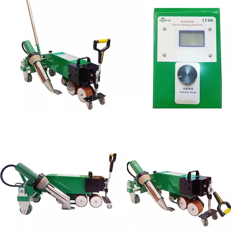 Tina TOP4500A TOP4500B PVC Membrane TPO Welding Machine Robot for Waterproofing PVC Membrane Roofs Pool Liner and Tarpaulins