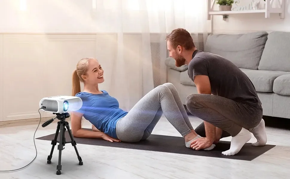 2022 new Arrival B2GO 1080P LCD projector BX5 max 5000 lumens 200 inches home theater video projector