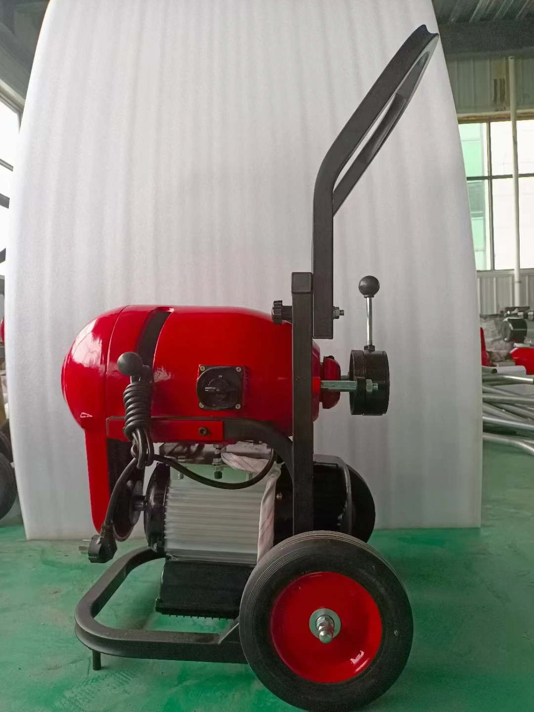 30MM Drain Pipe Cleaning Machine Multifunctional Portable Electric Tube Sewer Cleaning Drain Cleaner Machine