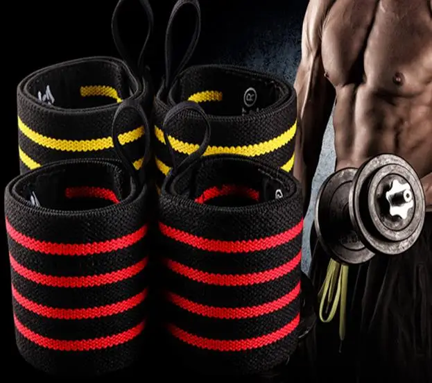 Manufacturer stabilizing protective colorful gym tennis winding wrist straps