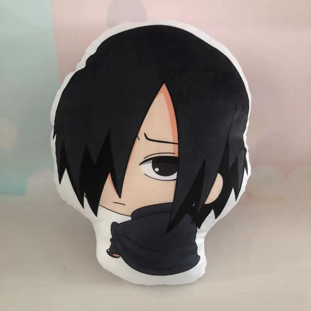 Classic Animation Narutoed Anime Animation Peripheral Throw Pillow Gaara Cushion Sofa Lunch Rest Pillow Will Be Launched in 2024