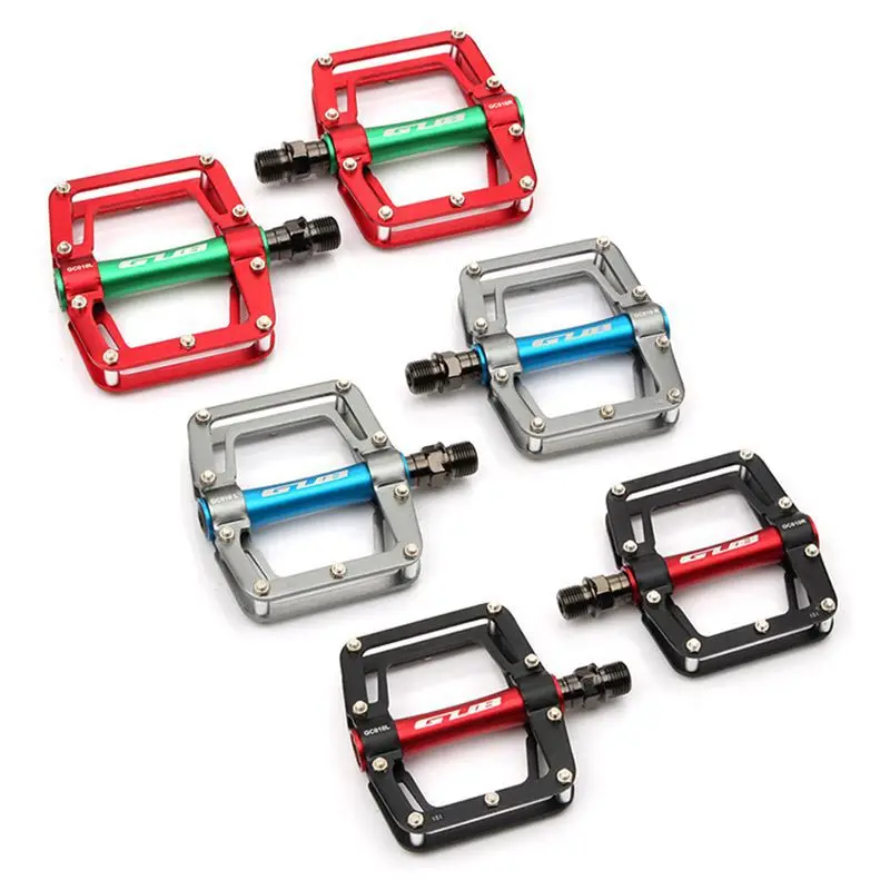 Bicycle pedal Wholesale Sealed Bearing Pedals Anti-Skip Ultralight Colorful Custom Cycle Pedal GUB Aluminum Alloy Road Bike MTB