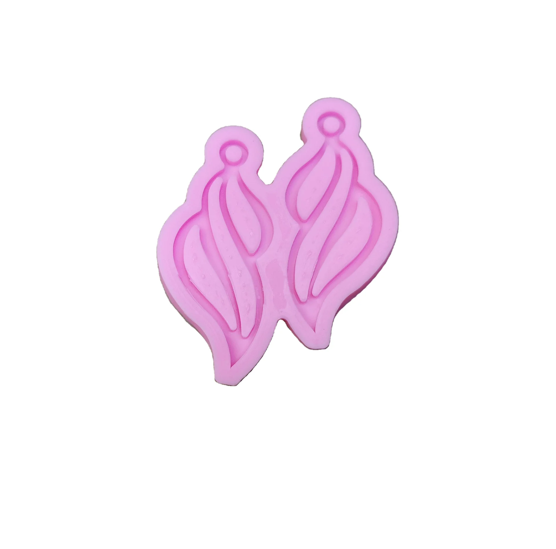 K032503 Glass silicone earring crystal resin mold DIY resin earring mold Amazon hot style ornaments mold for women craft