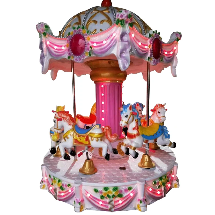 Carousel Ride For Kids Indoor Kids Carousel Ride Mini Carousel Coin Operated Kiddie Rides
