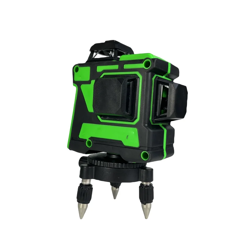 Factory wholesale  12 Lines 3D  Leveling  laser level 360 Degree Green Horizontal Vertical  Laser Spirit Level