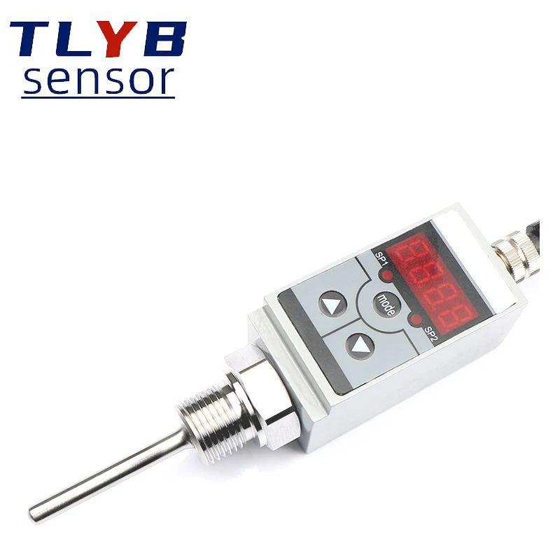 Умный переключатель контроля температуры TLYB, цифровой автоматический датчик давления масла и воды, регулируемая температура