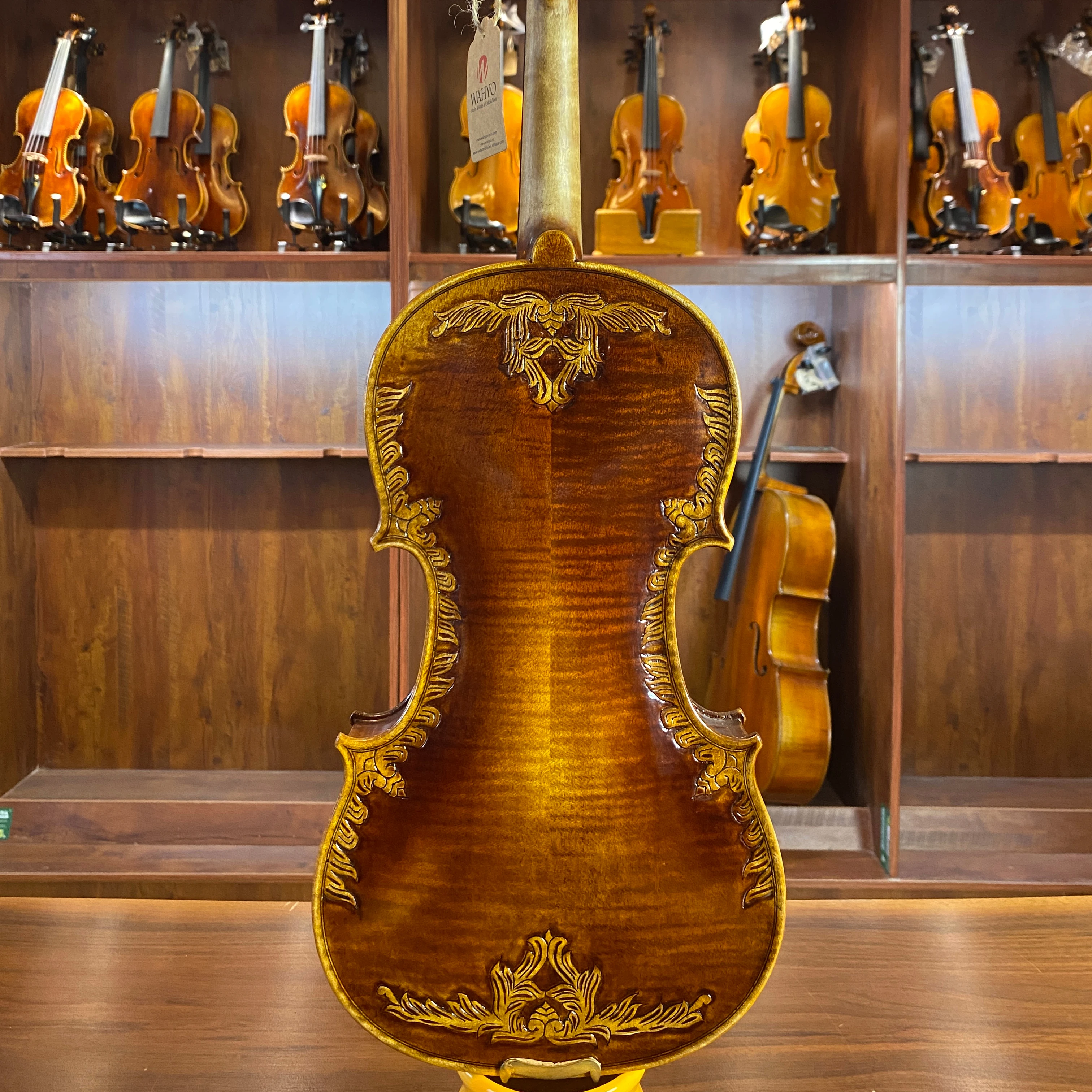 Popular Universal Handmade Violin Musical Instrument Parts P 4 4 Strings Case Bow Solid Wood