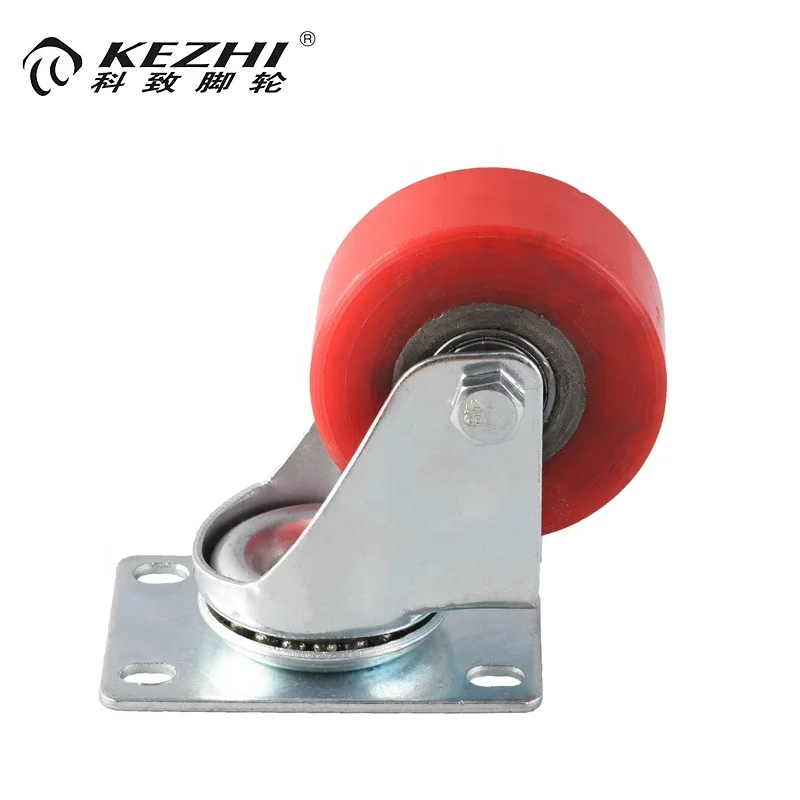customers' requirement medium duty Top Plate swivel Bracket cast iron caster wheel for robot
