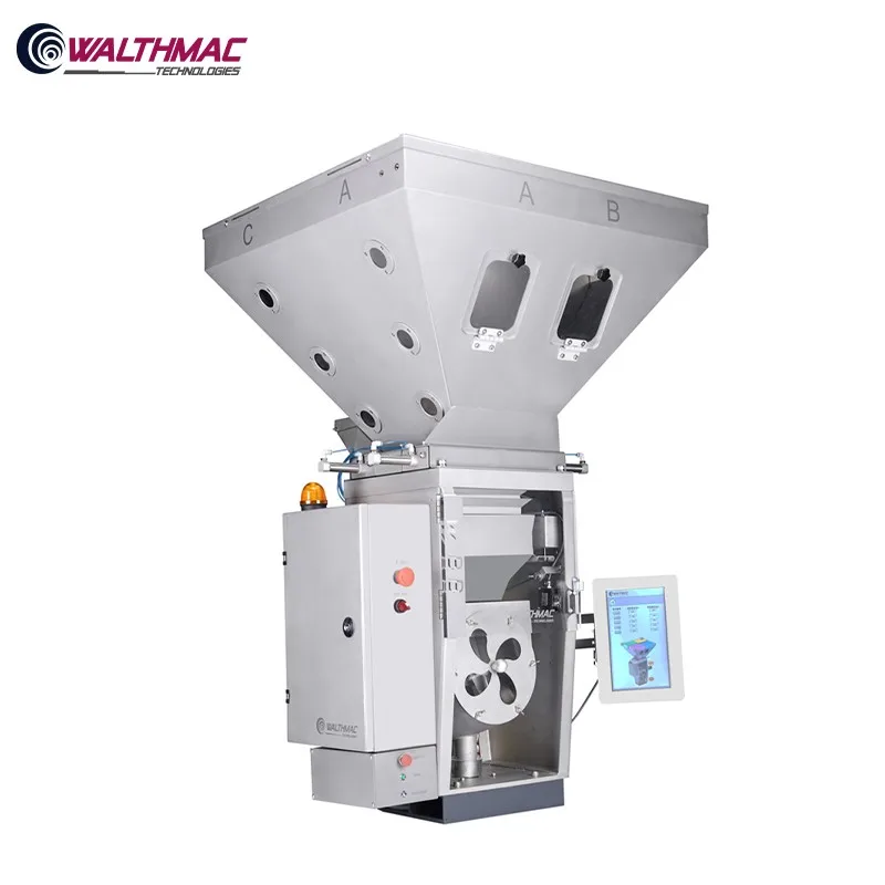 Plastic raw materials mixer for injection molding machine batch gravimetric mixing equipment