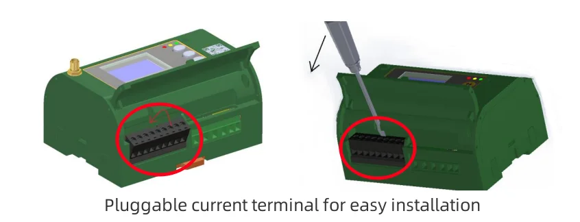 Heyuan HYFW Smart High Quality 3 Phase Din Rail Power Meter with RS485 MODBUS RTU