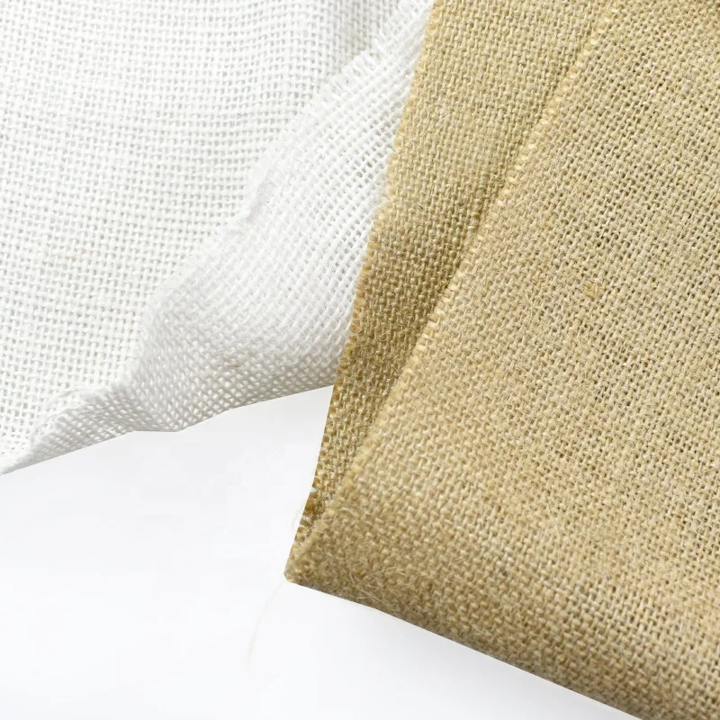 Meetee FA015 150cm DIY Handmade Sewing Accessories Thickened Vintage Decorative Linen Cloth Sackcloth for Background Tablecloth