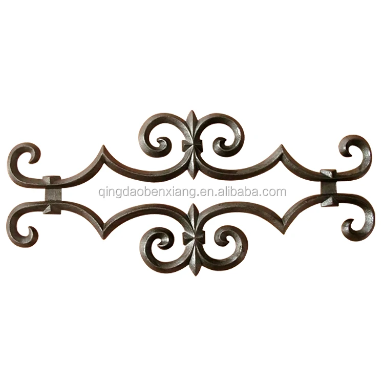 Stamped iron rosettes wrought iron ornaments embossed sheet rosettes