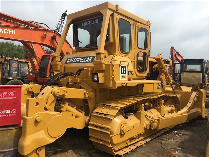 Used Crawler Tractor Cat D7g Secondhand Caterpillar Track Bulldozer 3306 Turbo Diesel Engine D7G D7H D7R in stock for sale