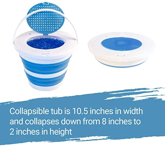 В комплект входит встроенный фильтр для гелевого пистолета, синий, зеленый, оранжевый, 5 л