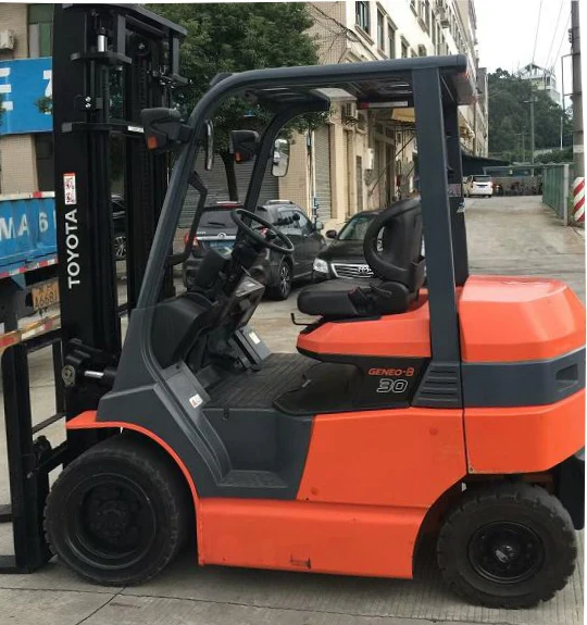 forklifts toyota 3 ton diesel used good condition toyota forklift 3 ton for sale