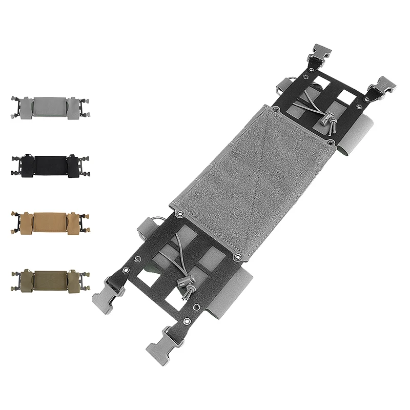 SABADO Expansion MK4 Chest Rig Mounted Chassis for 2 MOLLE Flank GP Pouch SS Style Paintball Hunting Vest