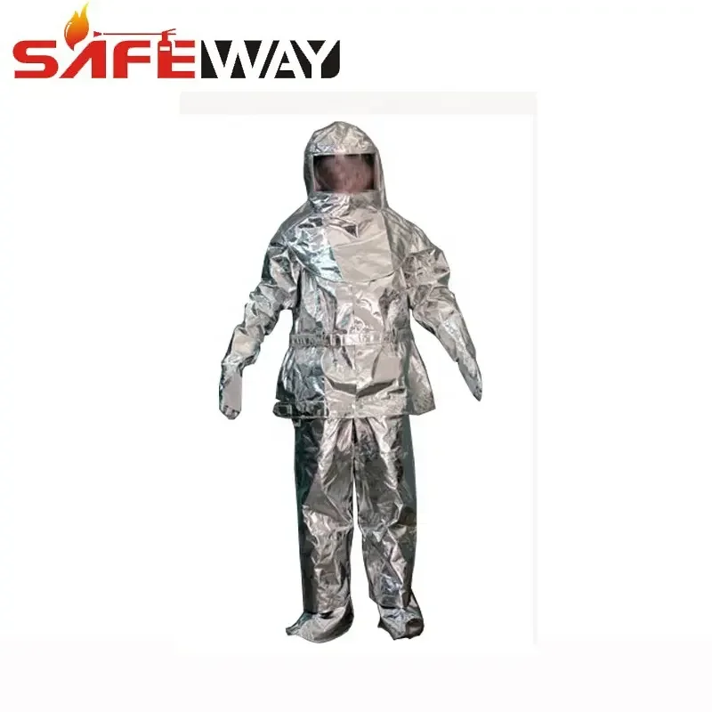 Chinese Factory Producing S-XXL Aluminum Fire Fighting protection Suit