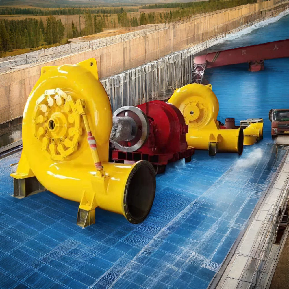 Turgo Water Hydropower Plants Hydro Power Turbine Generator Premium Hydro Generator for Water Hydropower Plants