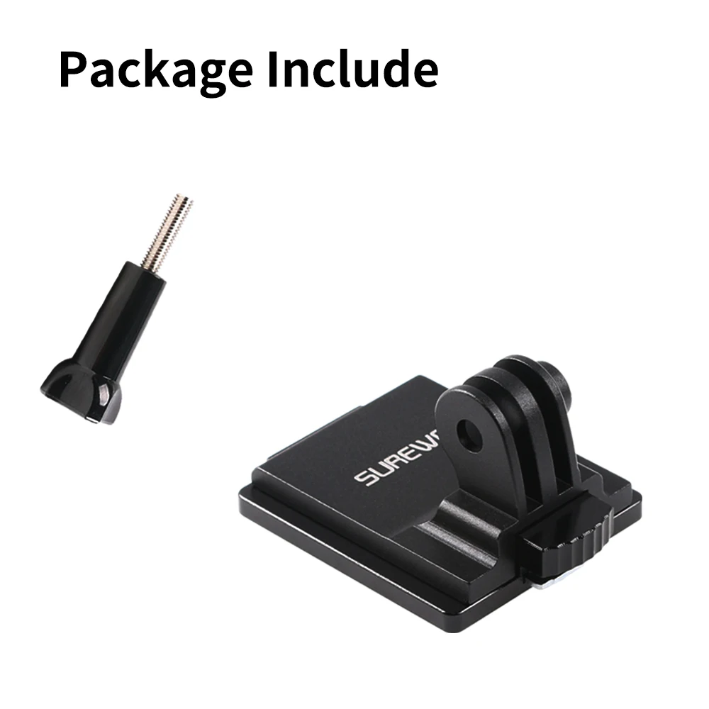 
SUREWO Aluminum Camera Accessories for GoPro Hero 8 Black /(2018)/6/5/4 Black and Most Gopro Cameras 