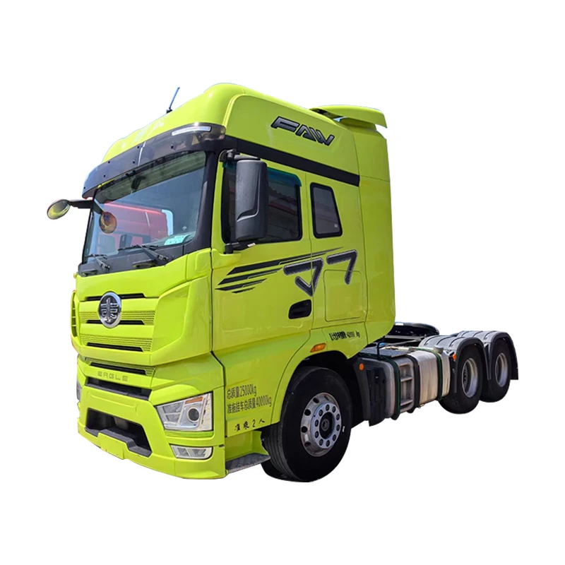 Faw Chinese Manufacturer 8*4 Tractor Truck Large Fuel Tank Capacity Diesel Dump Truck