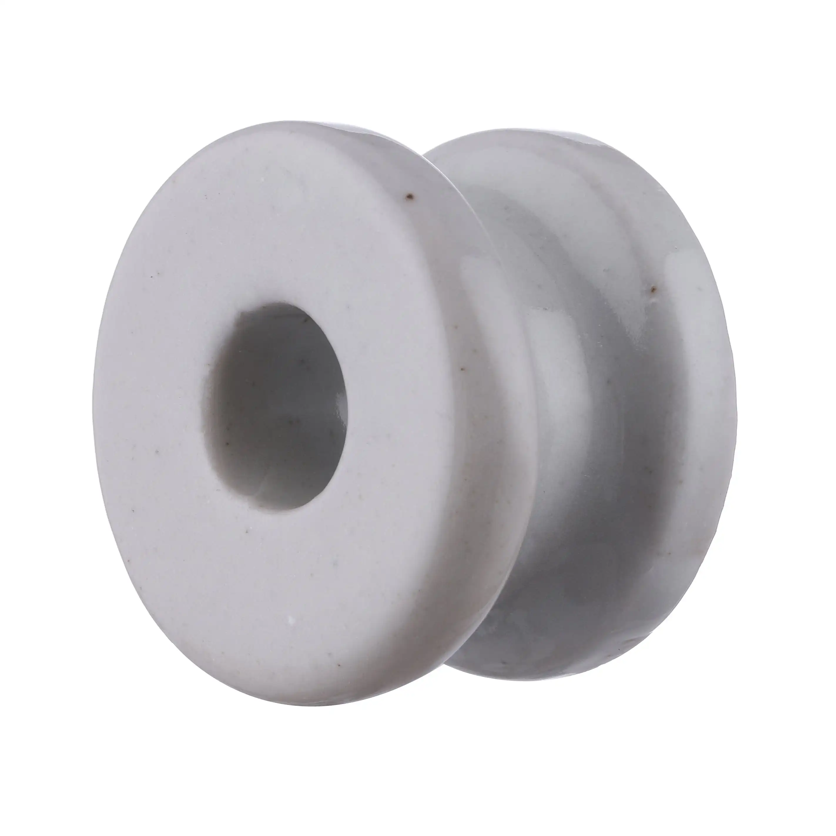 Animal Poultry Accessories White Porcelain Ceramic Insulator For Poultry Farm Electrical Insulator