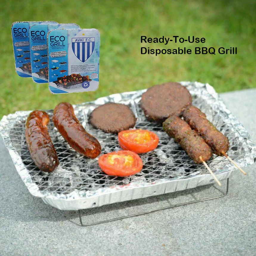 500g/600g/1000g Camping One Time Use Disposable Instant Grill